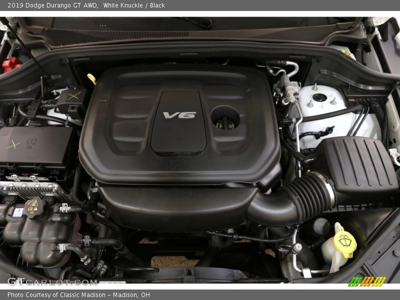 White Knuckle / Black 2019 Dodge Durango GT AWD