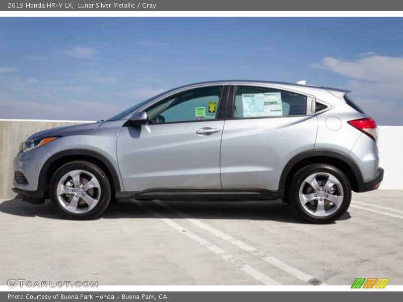 Lunar Silver Metallic / Gray 2019 Honda HR-V LX