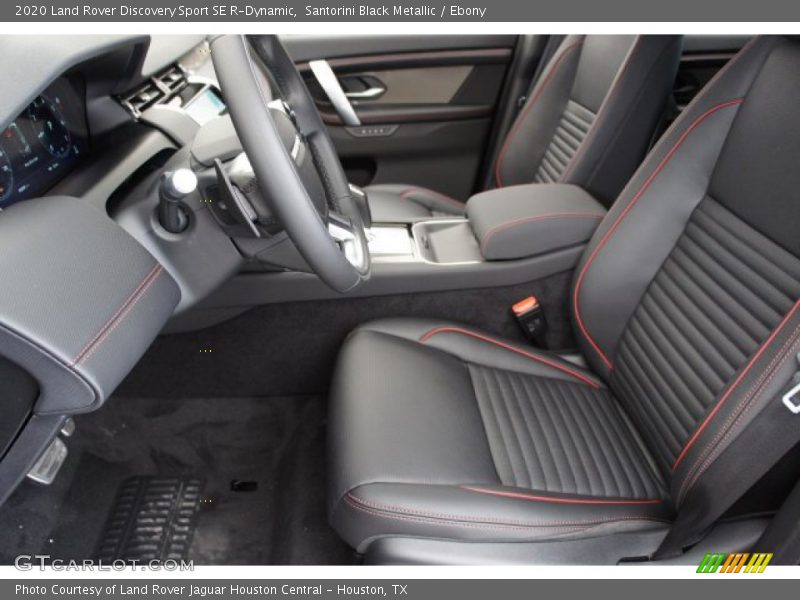 Front Seat of 2020 Discovery Sport SE R-Dynamic