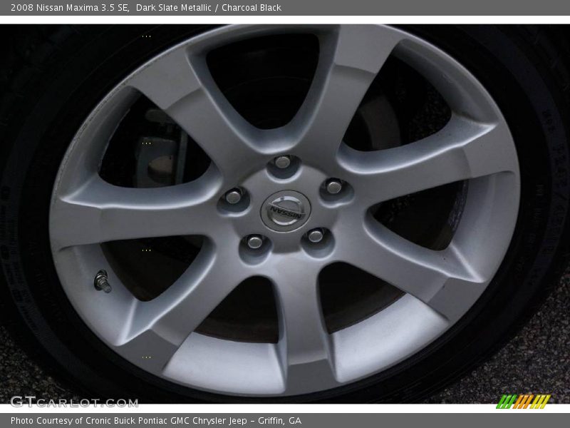 Dark Slate Metallic / Charcoal Black 2008 Nissan Maxima 3.5 SE