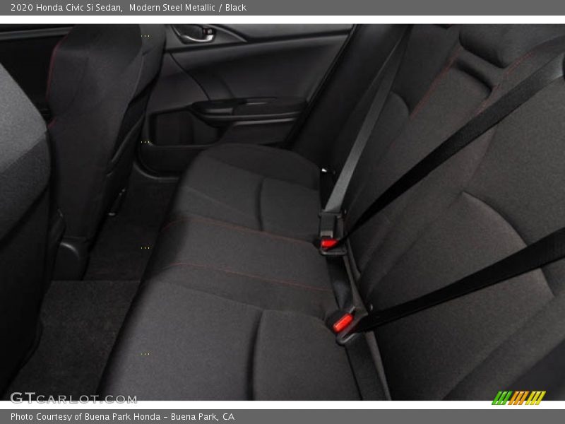 Modern Steel Metallic / Black 2020 Honda Civic Si Sedan