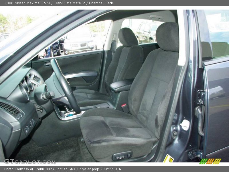 Dark Slate Metallic / Charcoal Black 2008 Nissan Maxima 3.5 SE