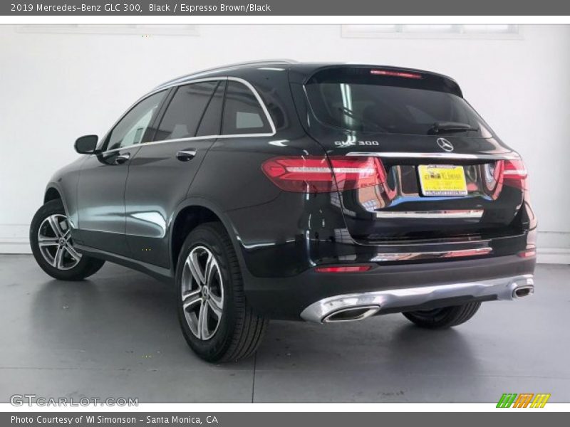 Black / Espresso Brown/Black 2019 Mercedes-Benz GLC 300