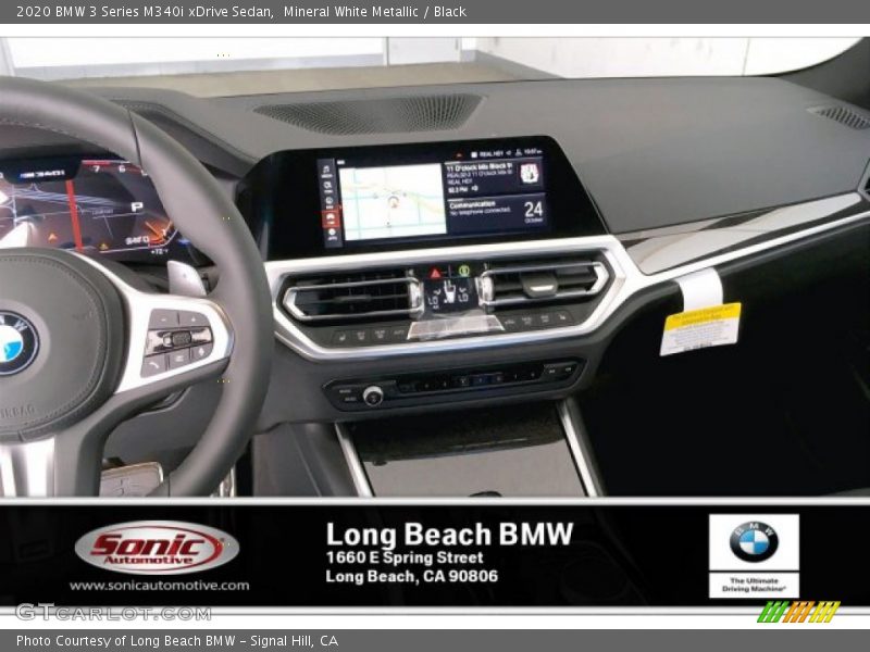 Mineral White Metallic / Black 2020 BMW 3 Series M340i xDrive Sedan