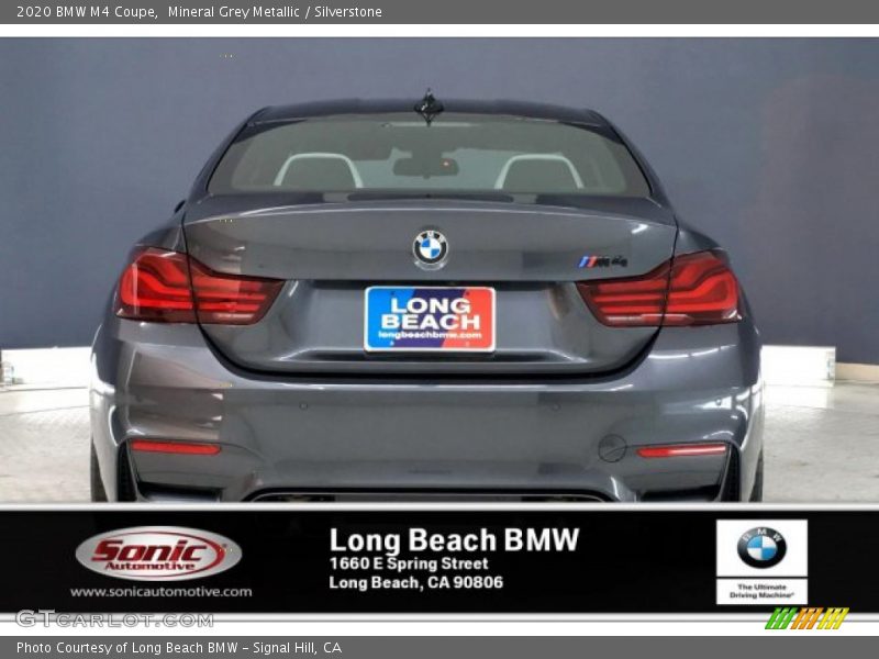 Mineral Grey Metallic / Silverstone 2020 BMW M4 Coupe