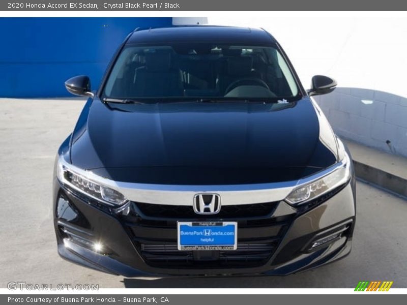 Crystal Black Pearl / Black 2020 Honda Accord EX Sedan