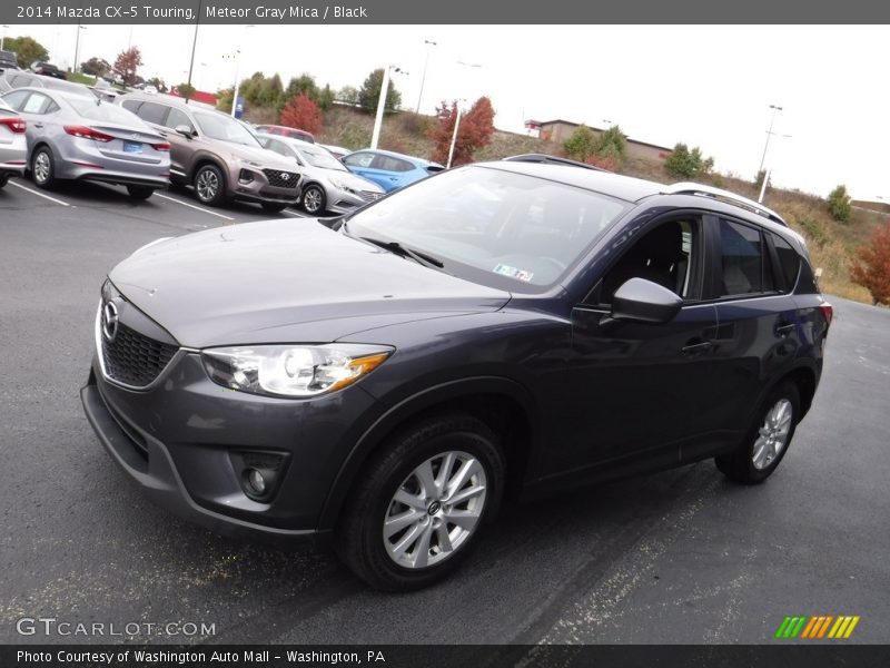 Meteor Gray Mica / Black 2014 Mazda CX-5 Touring