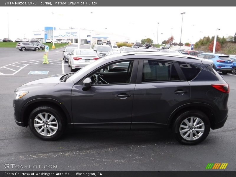 Meteor Gray Mica / Black 2014 Mazda CX-5 Touring