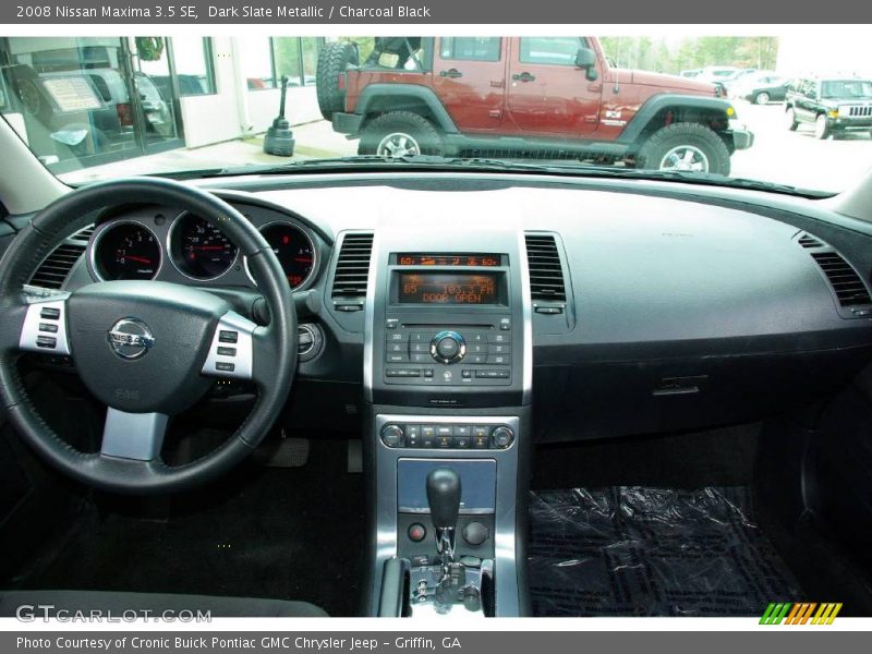 Dark Slate Metallic / Charcoal Black 2008 Nissan Maxima 3.5 SE