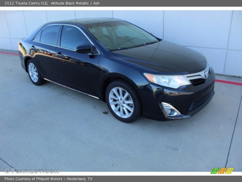 Attitude Black Metallic / Ash 2012 Toyota Camry XLE