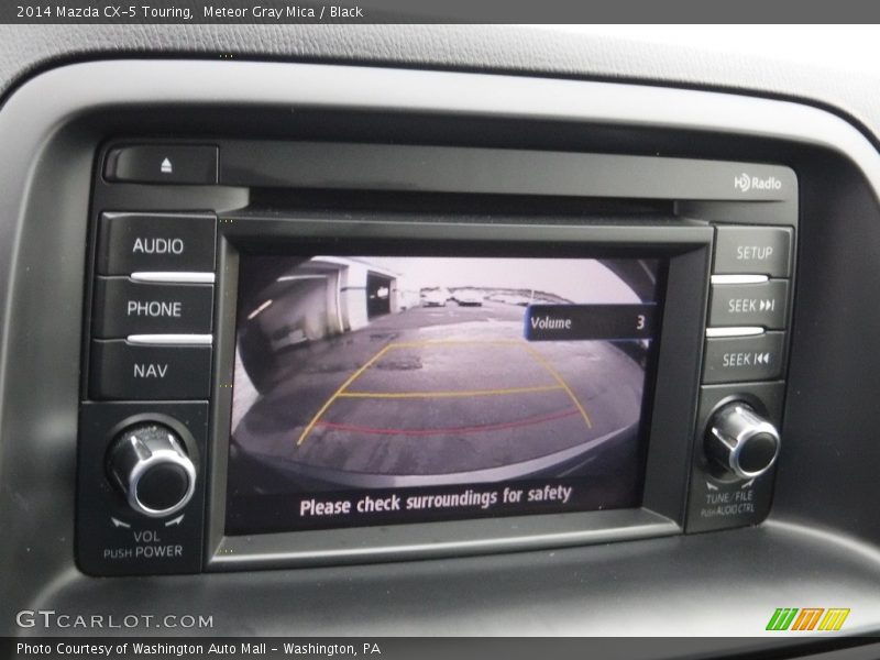 Meteor Gray Mica / Black 2014 Mazda CX-5 Touring
