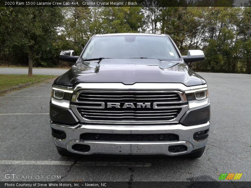 Granite Crystal Metallic / Black 2020 Ram 1500 Laramie Crew Cab 4x4