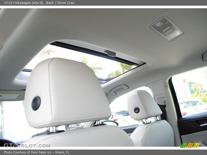 Black / Storm Gray 2019 Volkswagen Jetta SE