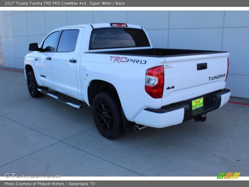 Super White / Black 2017 Toyota Tundra TRD PRO CrewMax 4x4