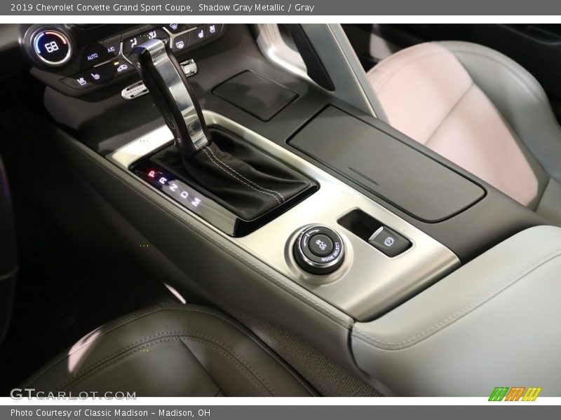 Shadow Gray Metallic / Gray 2019 Chevrolet Corvette Grand Sport Coupe