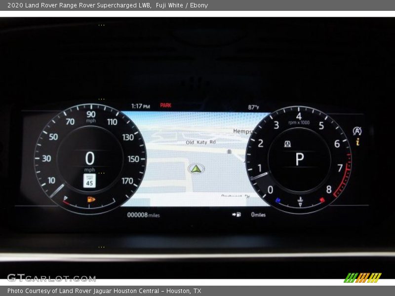  2020 Range Rover Supercharged LWB Supercharged LWB Gauges