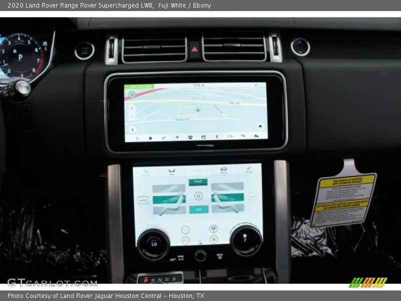Controls of 2020 Range Rover Supercharged LWB