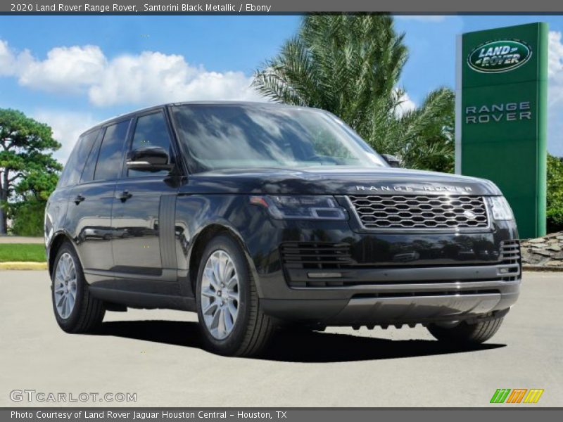 Santorini Black Metallic / Ebony 2020 Land Rover Range Rover