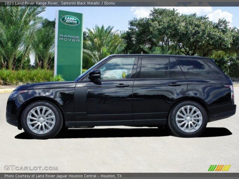 Santorini Black Metallic / Ebony 2020 Land Rover Range Rover