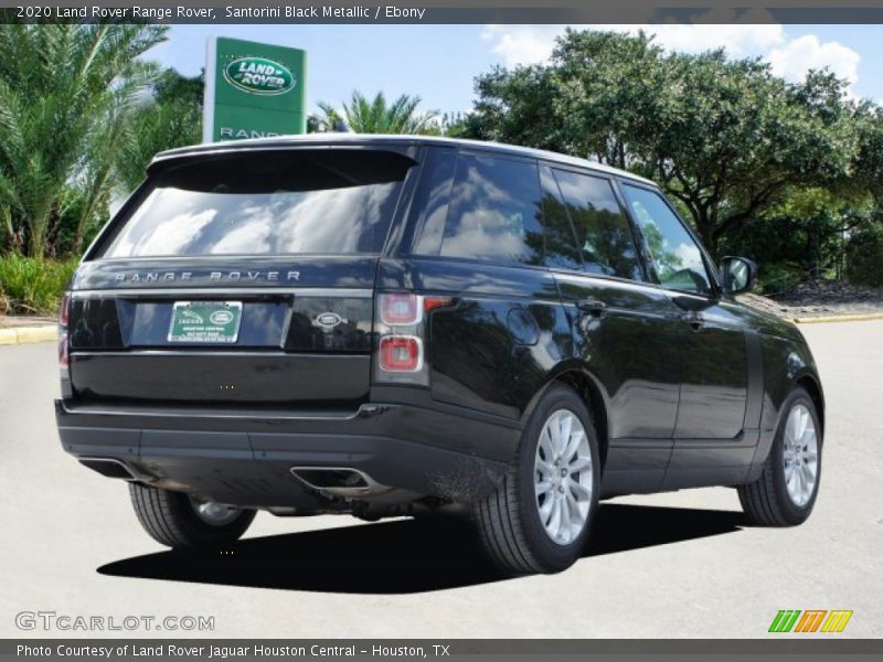 Santorini Black Metallic / Ebony 2020 Land Rover Range Rover