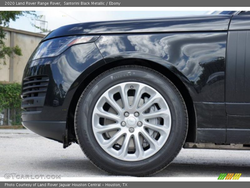 Santorini Black Metallic / Ebony 2020 Land Rover Range Rover