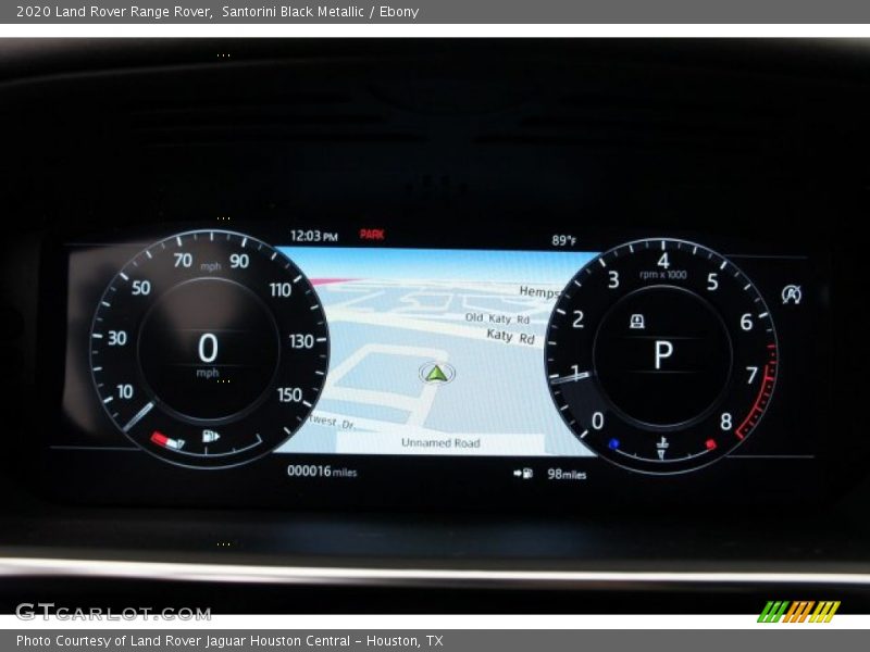 Santorini Black Metallic / Ebony 2020 Land Rover Range Rover