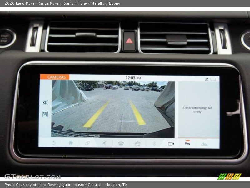 Santorini Black Metallic / Ebony 2020 Land Rover Range Rover