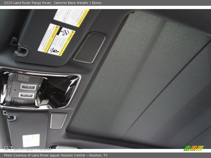 Santorini Black Metallic / Ebony 2020 Land Rover Range Rover