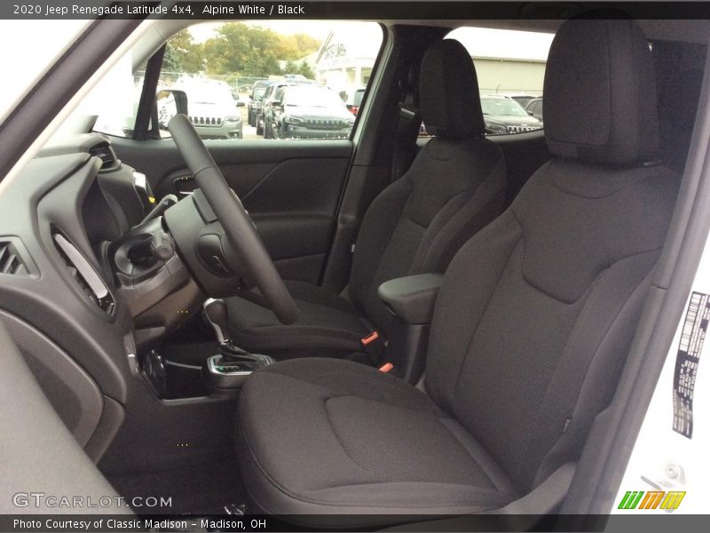 Alpine White / Black 2020 Jeep Renegade Latitude 4x4