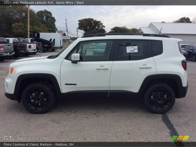 Alpine White / Black 2020 Jeep Renegade Latitude 4x4