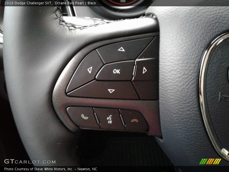 Octane Red Pearl / Black 2019 Dodge Challenger SXT