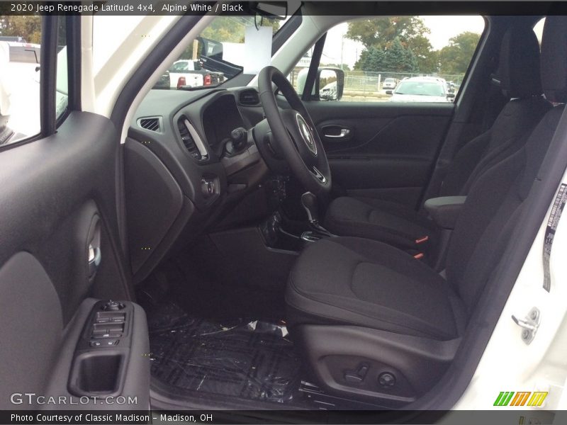 Alpine White / Black 2020 Jeep Renegade Latitude 4x4