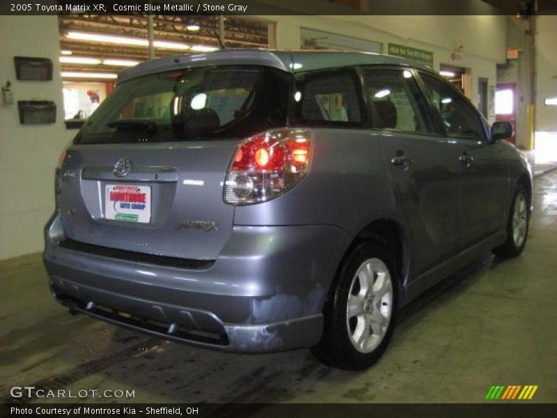 Cosmic Blue Metallic / Stone Gray 2005 Toyota Matrix XR