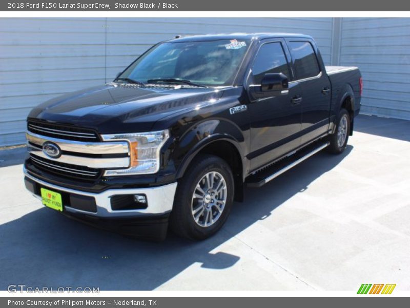 Shadow Black / Black 2018 Ford F150 Lariat SuperCrew