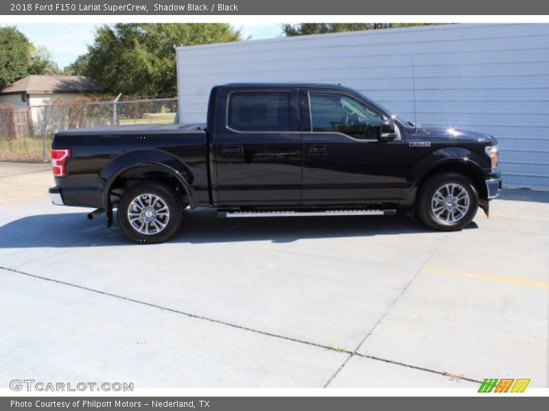 Shadow Black / Black 2018 Ford F150 Lariat SuperCrew