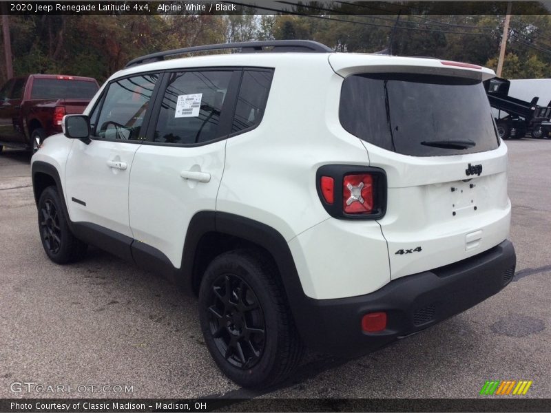 Alpine White / Black 2020 Jeep Renegade Latitude 4x4