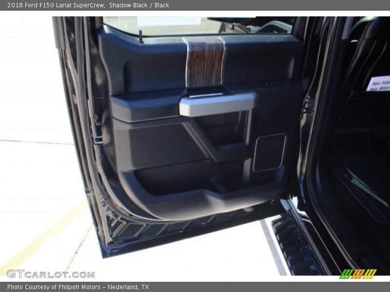 Shadow Black / Black 2018 Ford F150 Lariat SuperCrew