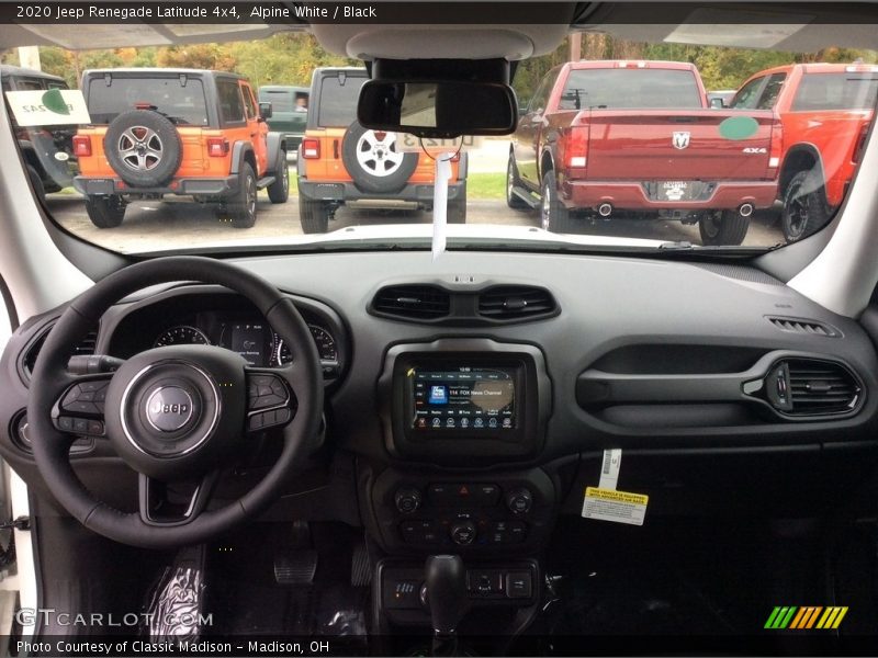 Dashboard of 2020 Renegade Latitude 4x4