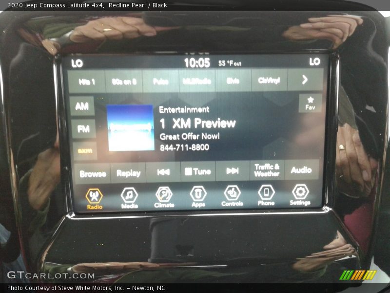Redline Pearl / Black 2020 Jeep Compass Latitude 4x4