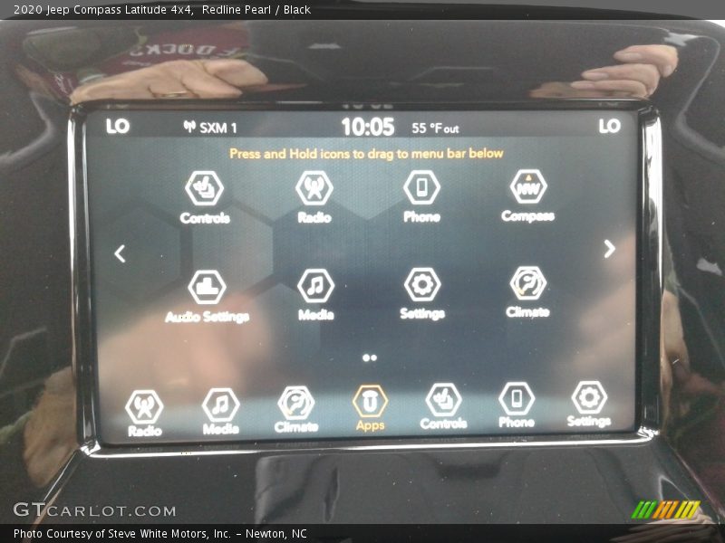Redline Pearl / Black 2020 Jeep Compass Latitude 4x4