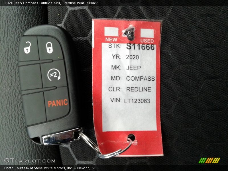 Redline Pearl / Black 2020 Jeep Compass Latitude 4x4