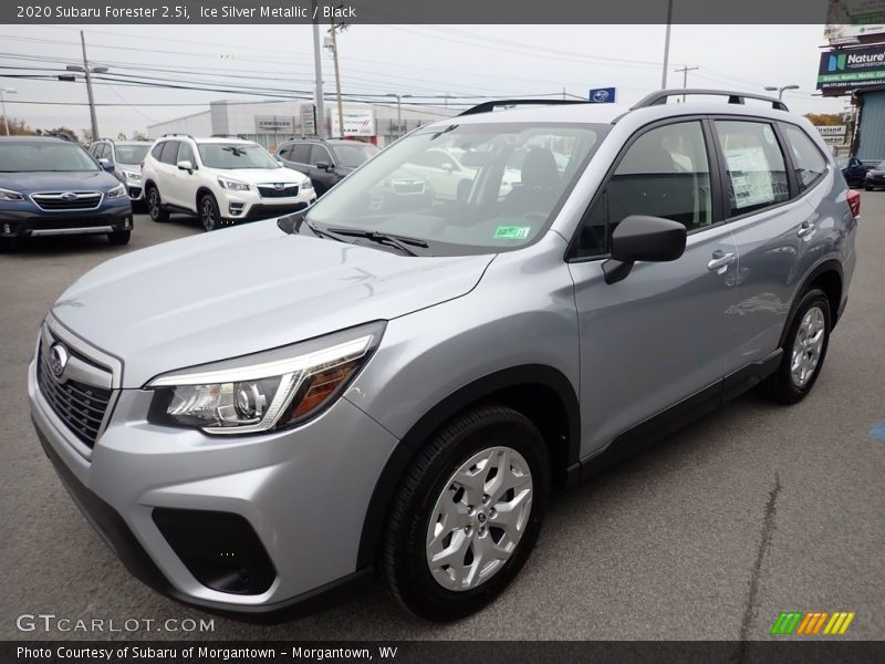 Ice Silver Metallic / Black 2020 Subaru Forester 2.5i