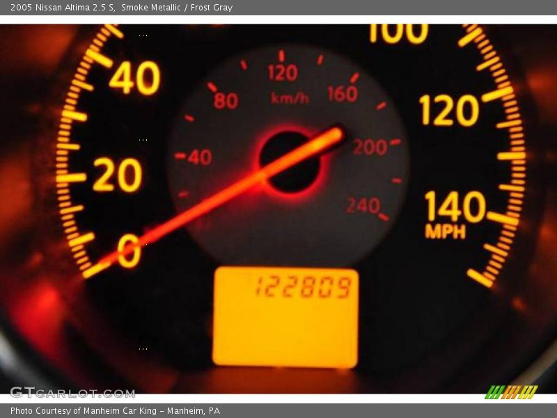 Smoke Metallic / Frost Gray 2005 Nissan Altima 2.5 S