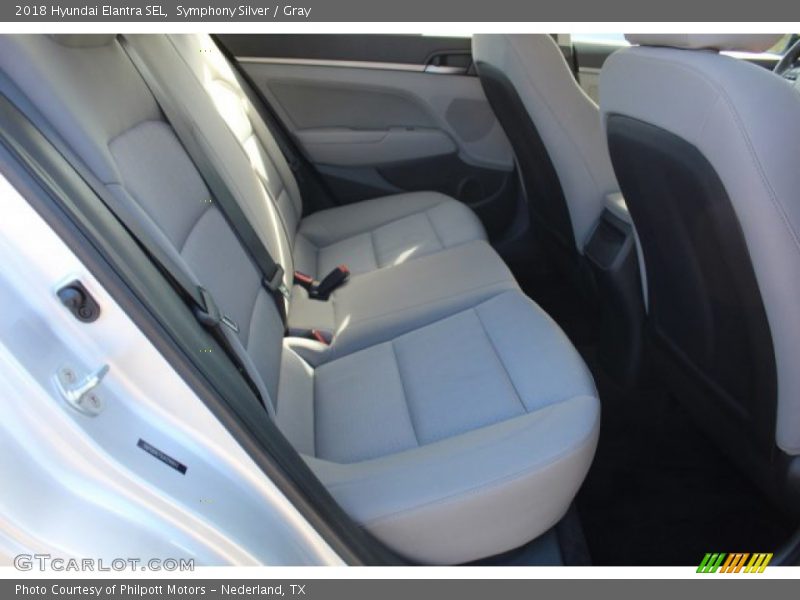 Symphony Silver / Gray 2018 Hyundai Elantra SEL