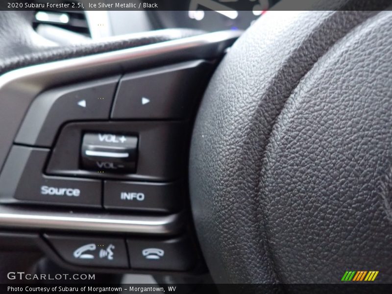 Ice Silver Metallic / Black 2020 Subaru Forester 2.5i
