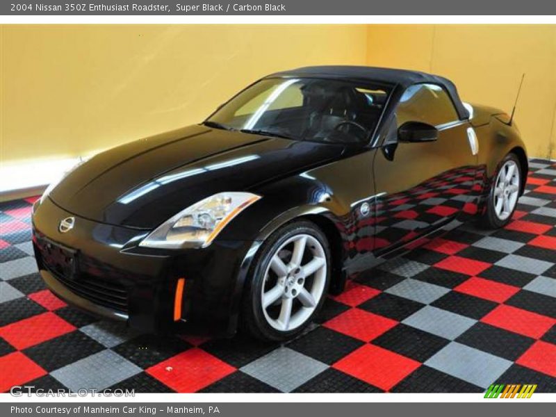 Super Black / Carbon Black 2004 Nissan 350Z Enthusiast Roadster