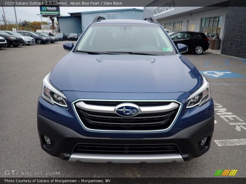 Abyss Blue Pearl / Slate Black 2020 Subaru Outback 2.5i Limited
