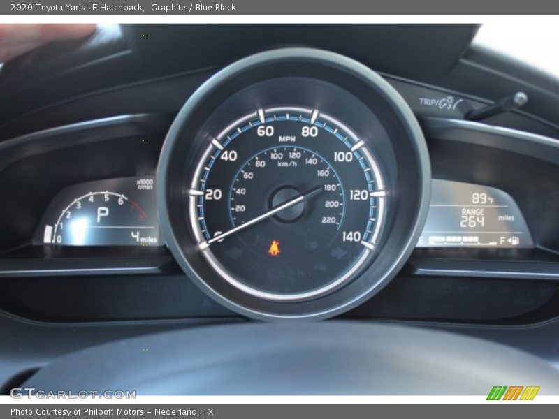  2020 Yaris LE Hatchback LE Hatchback Gauges