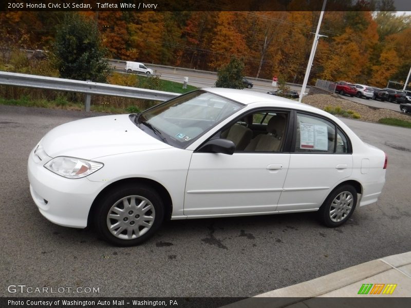 Taffeta White / Ivory 2005 Honda Civic LX Sedan