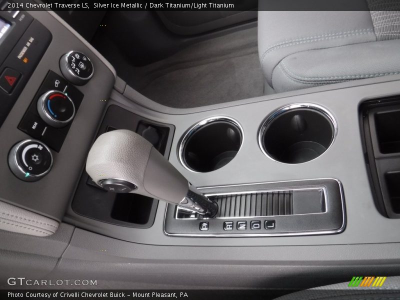 Silver Ice Metallic / Dark Titanium/Light Titanium 2014 Chevrolet Traverse LS